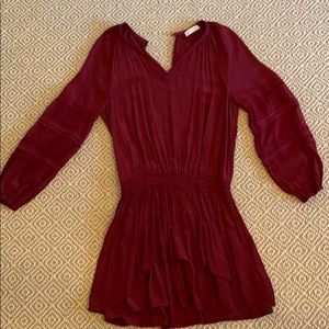 RAMY BROOK NEW PARIS BURGUNDY DRESS